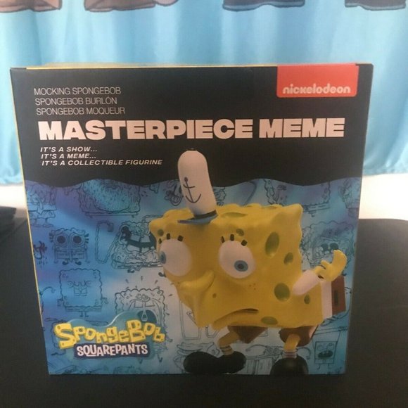 Spongebob Squarepants Masterpiece Meme Collection: Mocking Spongebob NEW RARE - Picture 2 of 4
